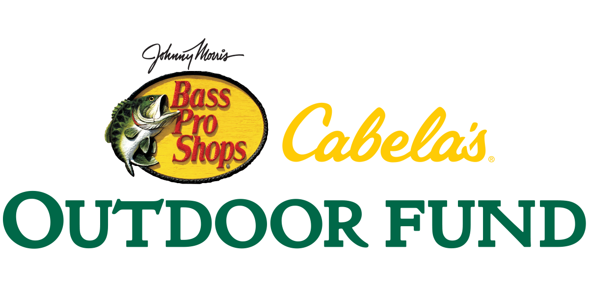 Cabela's outdoor fund logo.